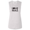 Ladies' Bella Flowy Scoop Muscle Tank Thumbnail